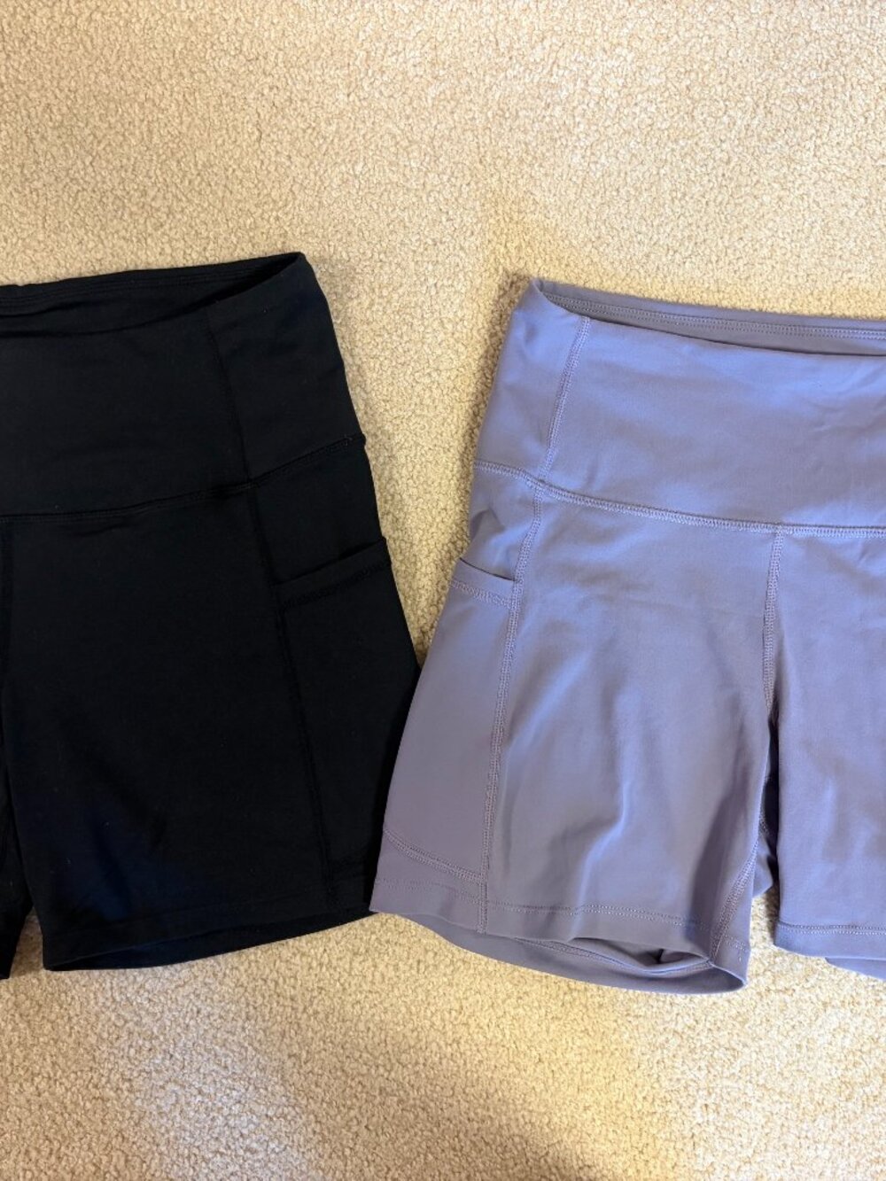 Bundle of 2 Dragon Fit High Waist Yoga Shorts size medium